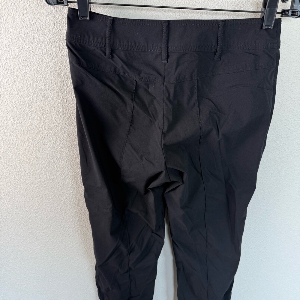 Anatomie Black Cropped Slim Zip-Detail Pants - Picture 10 of 15